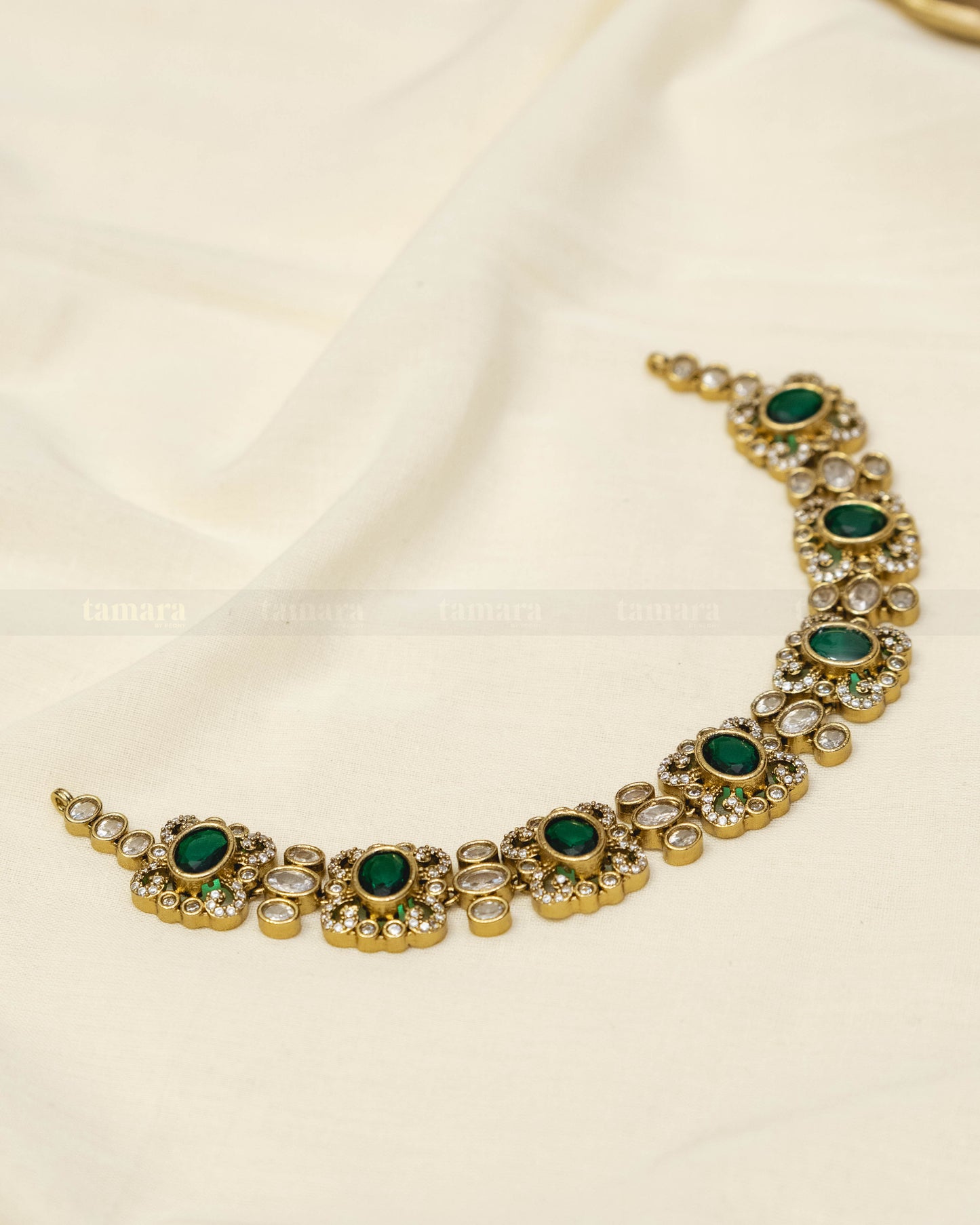 Emerald Choker Set