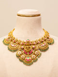 Jadau Lakshmi Necklace Set