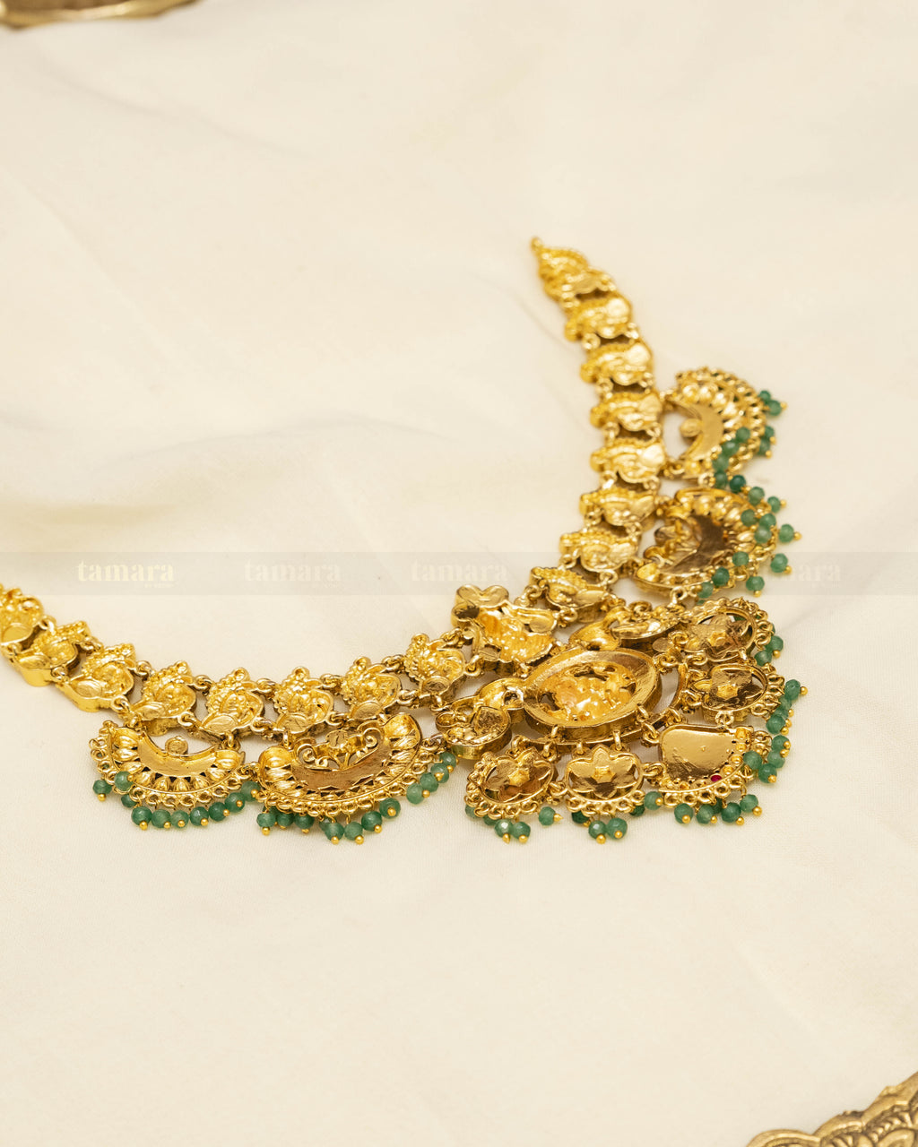 Jadau Lakshmi Necklace Set