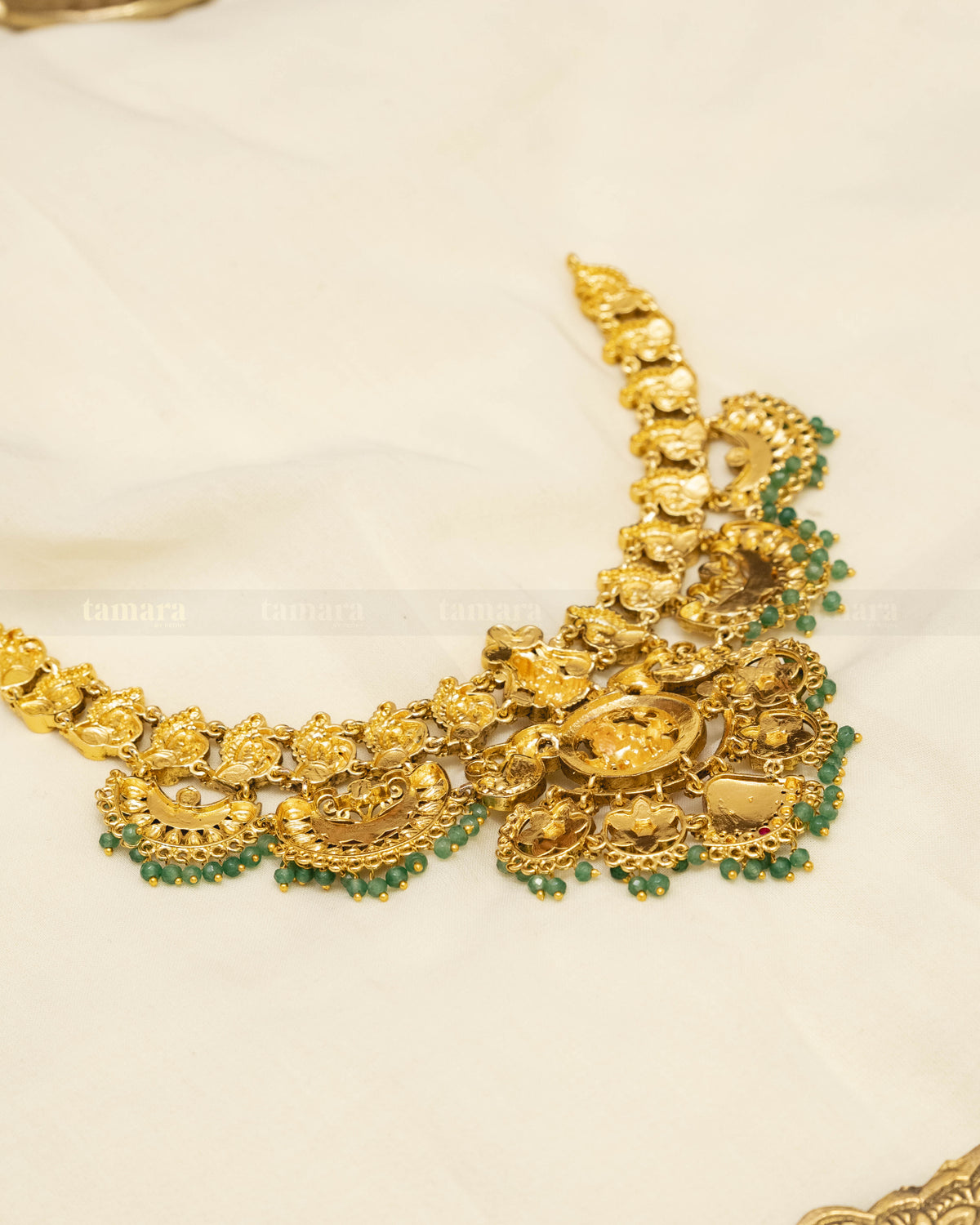 Jadau Lakshmi Necklace Set