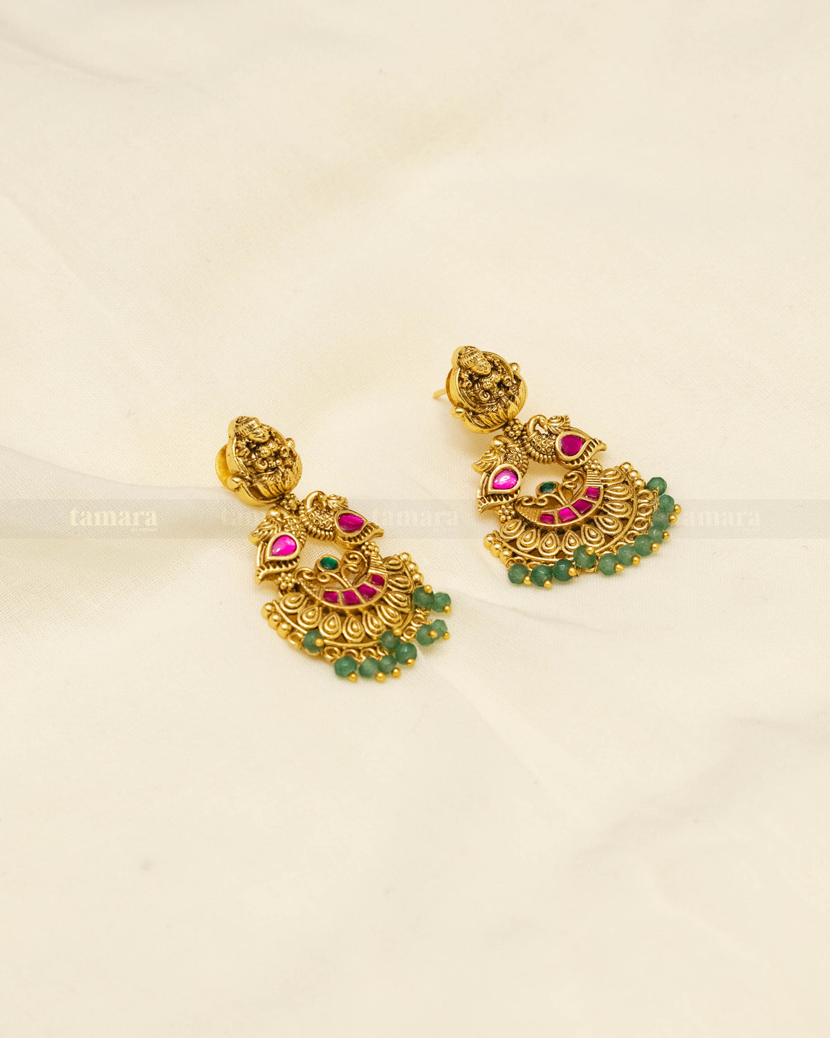 Jadau Lakshmi Necklace Set