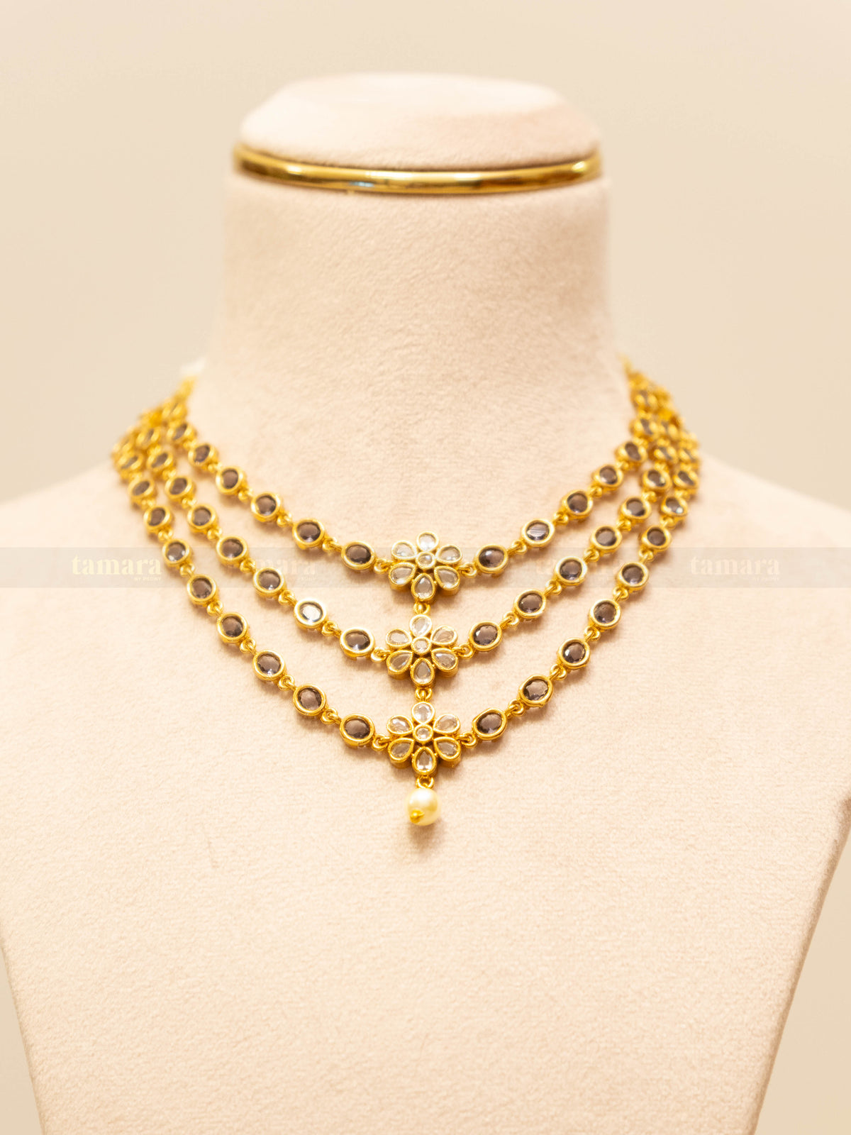 Three Layered Necklace Set
