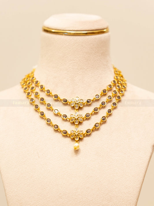 Three Layered Necklace Set