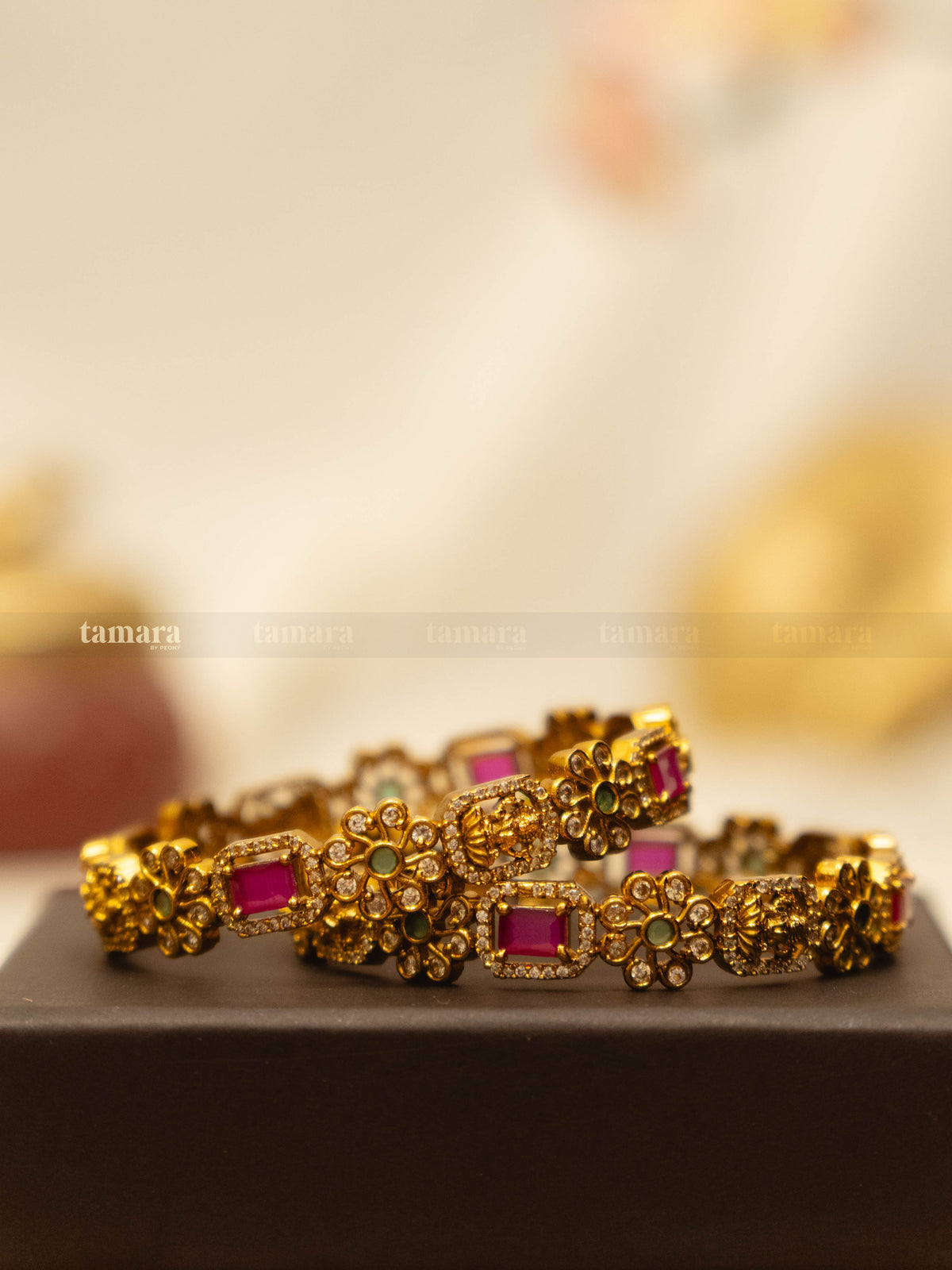 Lakshmi Bangles - Ruby