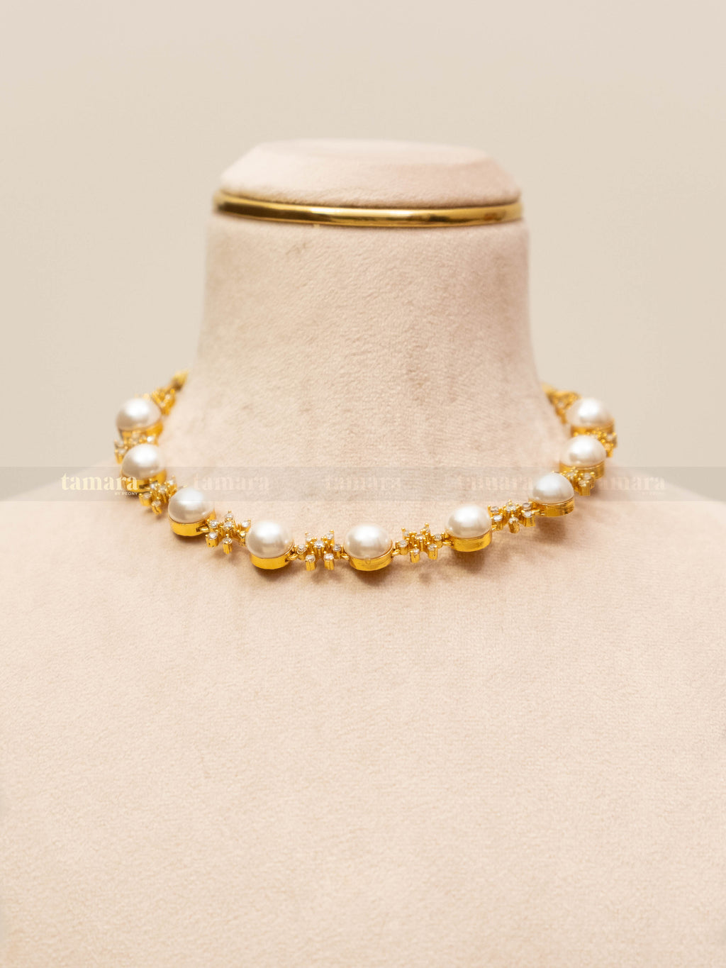 Nakshatra Pearl Necklace Set