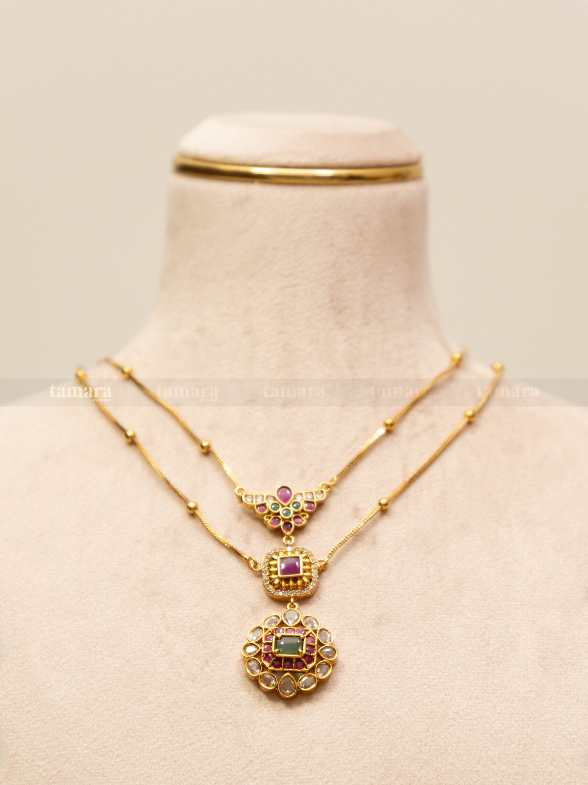 Kalyani Kemp Necklace Set