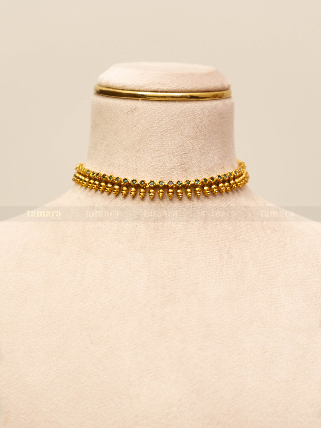 Kanaka Necklace Set - Green