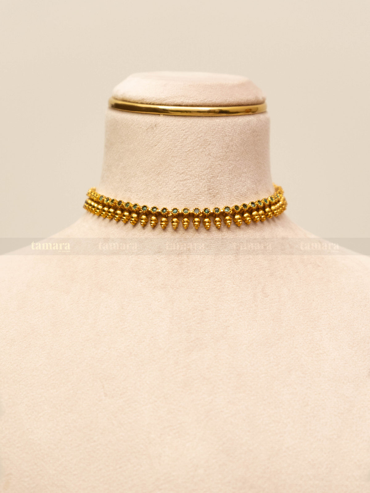 Kanaka Necklace Set - Green