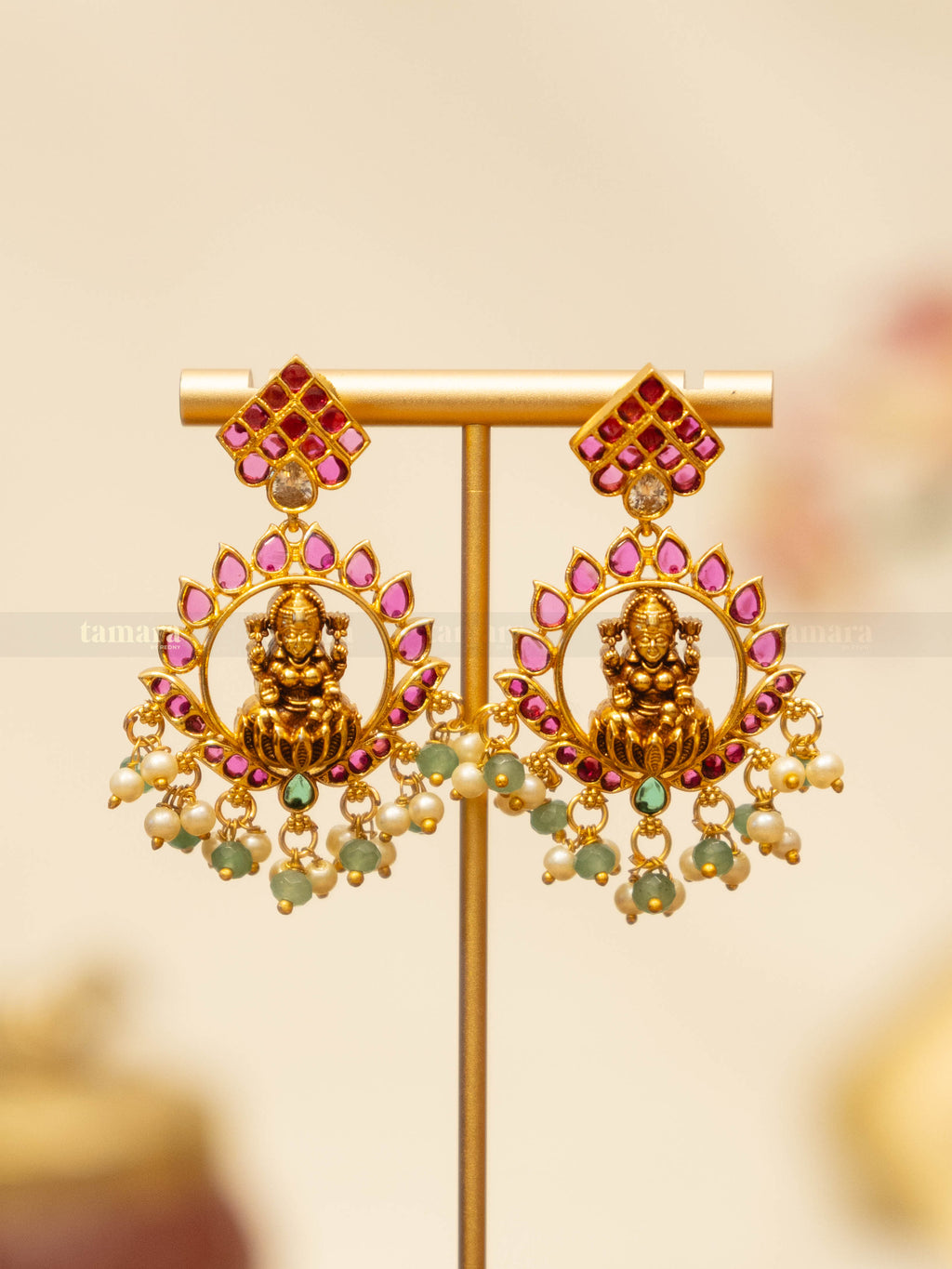 Lakshmi Mayura Necklace Set
