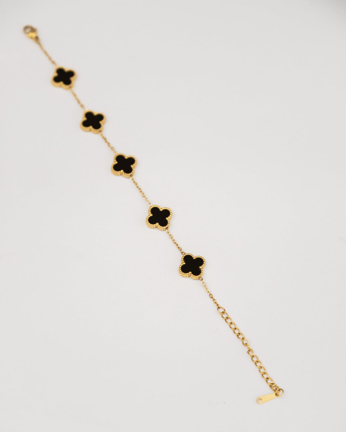 Noir Clover Bracelet