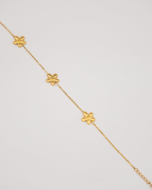 Floral Anklet