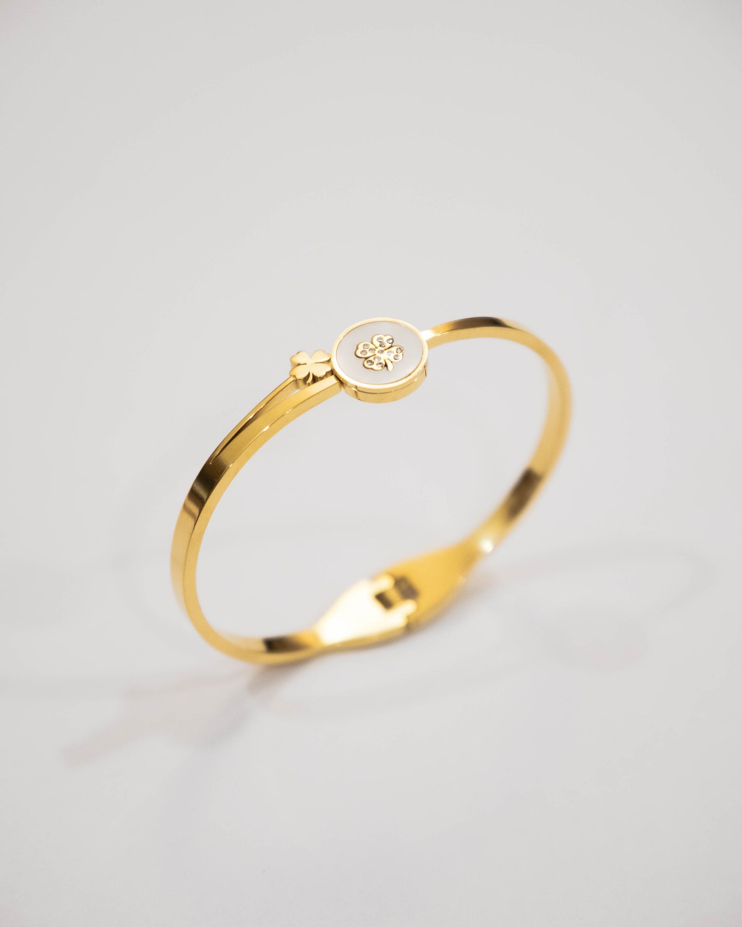 Clover Coin Cuff