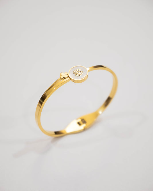 Clover Coin Cuff