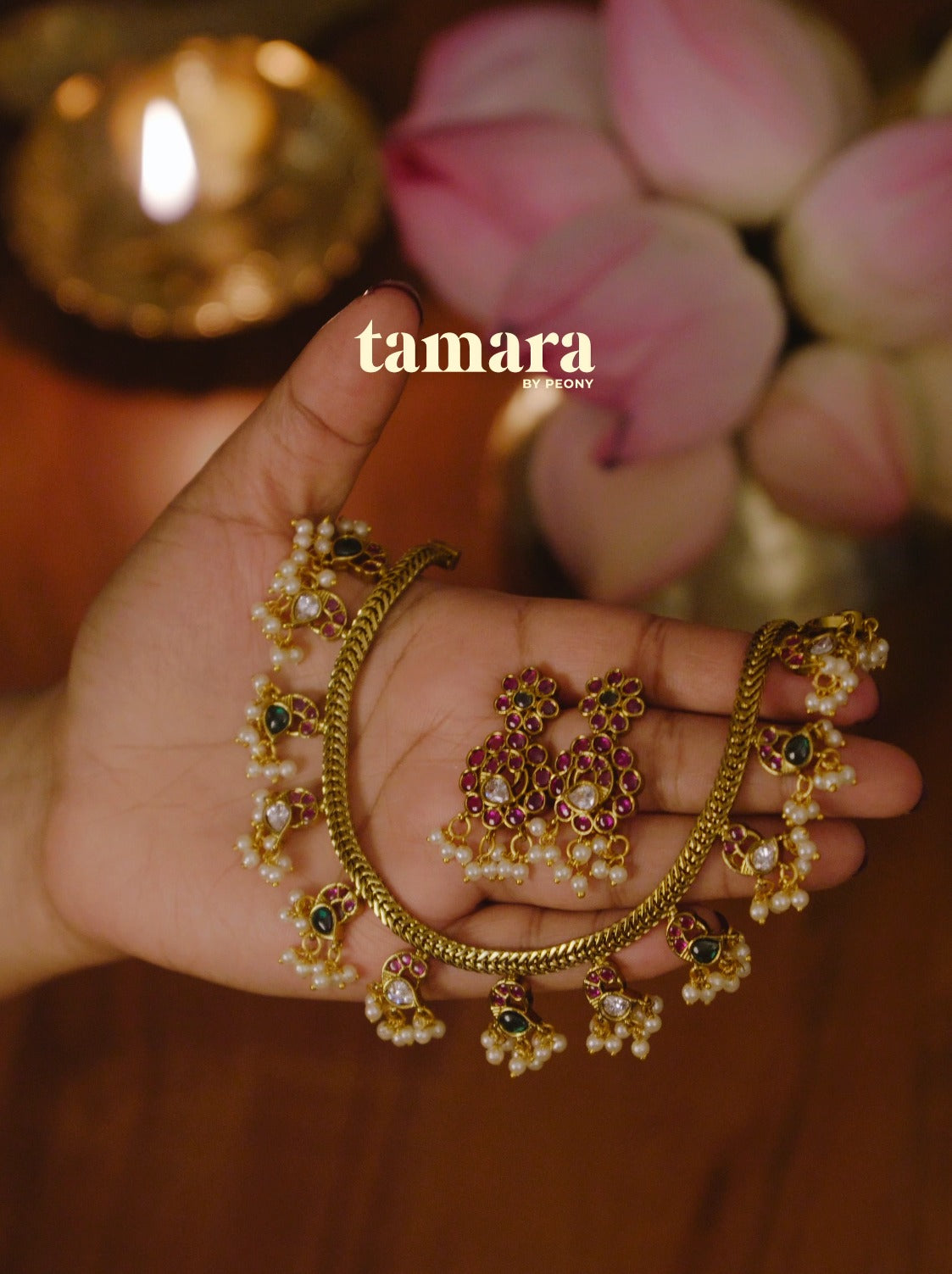 Mayura Kemp Necklace Set